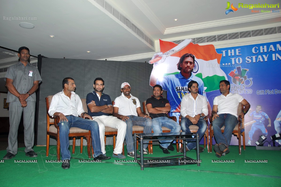 Suchirindia Infratech Pvt. Ltd. gifts plots of land to Indian Cricket Team