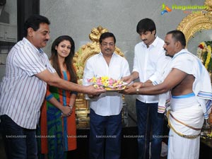 Gopichand, Nayanatara, B.Gopal Muhurat Photos