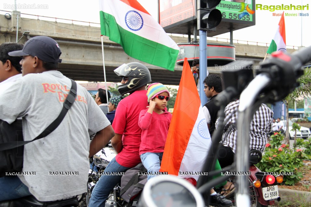 The Freedom Ride 2013, Hyderabad