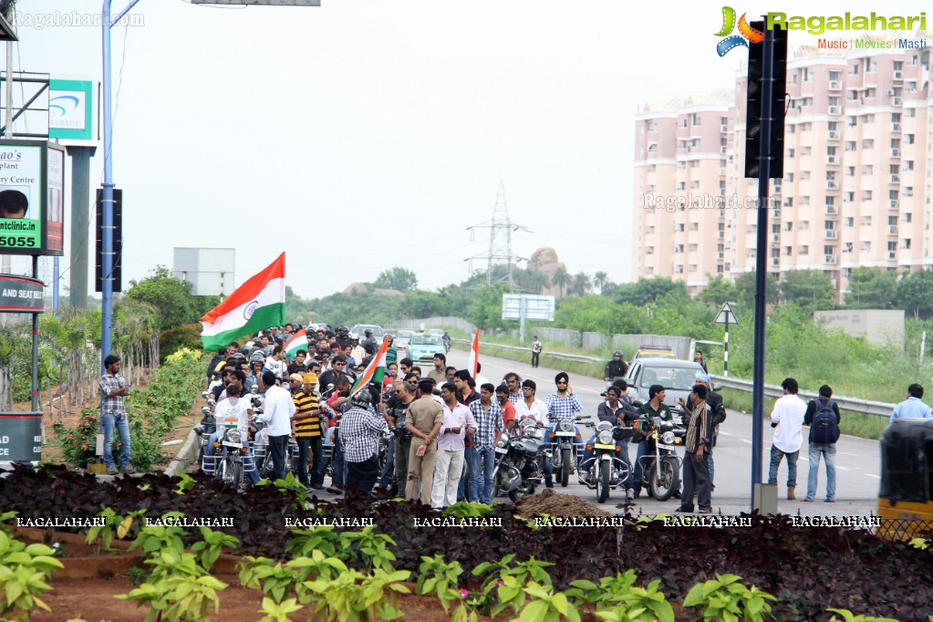 The Freedom Ride 2013, Hyderabad