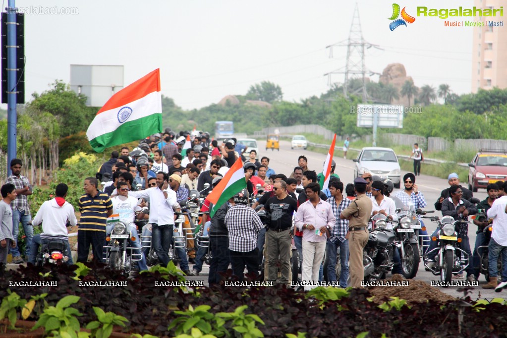 The Freedom Ride 2013, Hyderabad