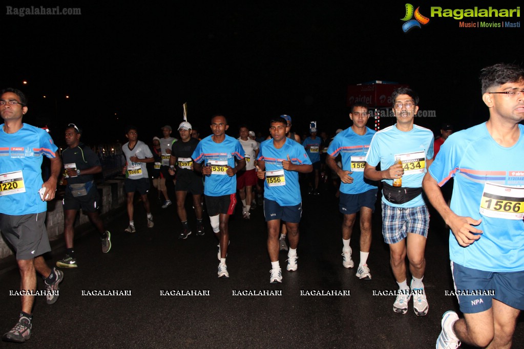 Airtel Hyderabad Marathon 2013