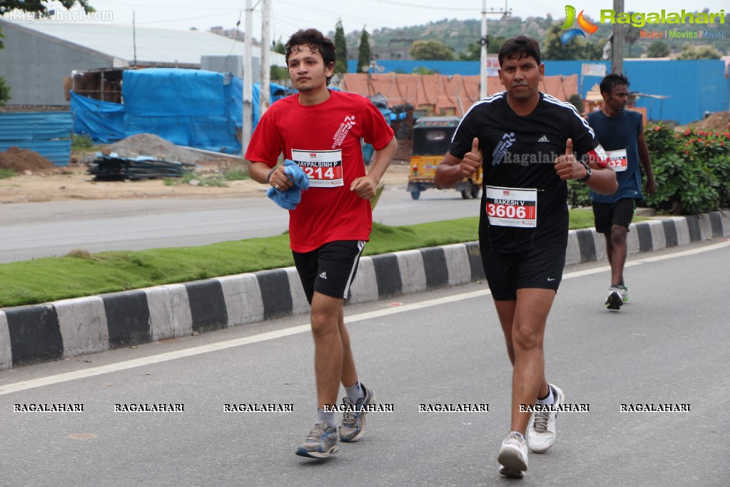 Airtel Hyderabad Marathon 2013