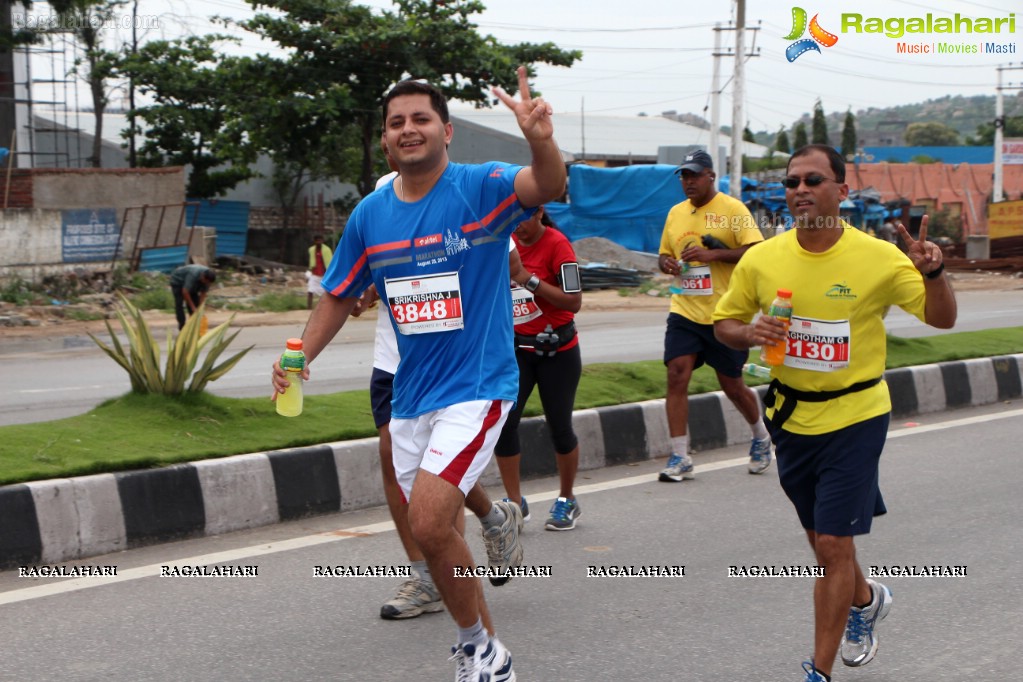 Airtel Hyderabad Marathon 2013