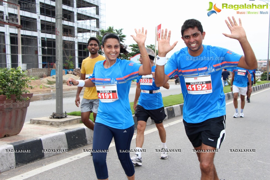 Airtel Hyderabad Marathon 2013