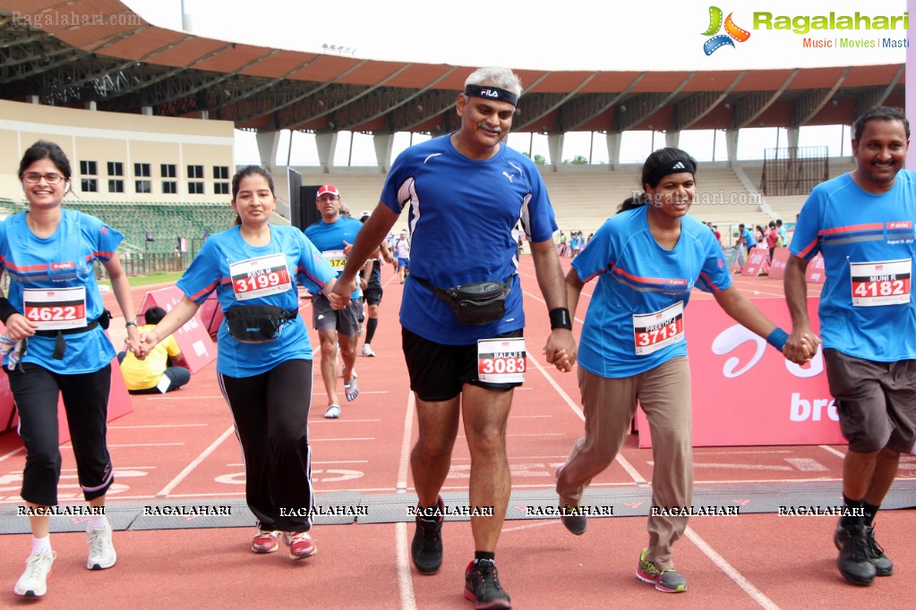 Airtel Hyderabad Marathon 2013