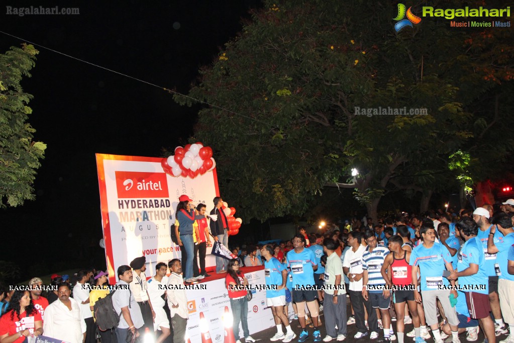 Airtel Hyderabad Marathon 2013