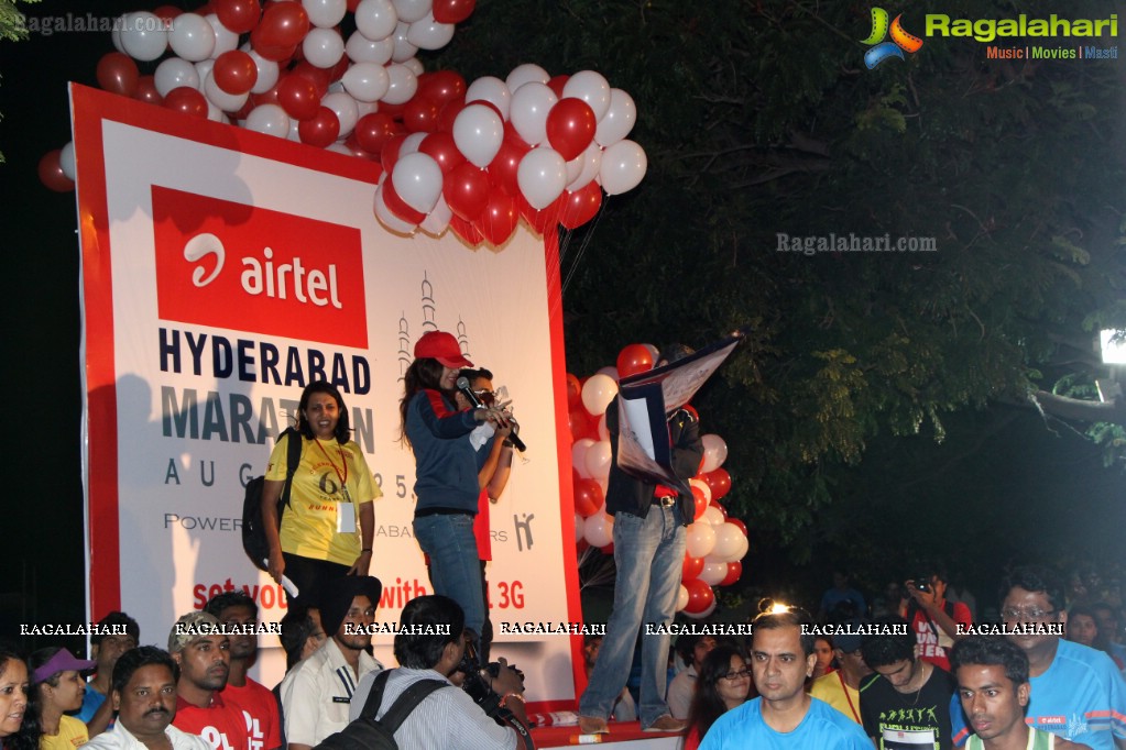 Airtel Hyderabad Marathon 2013