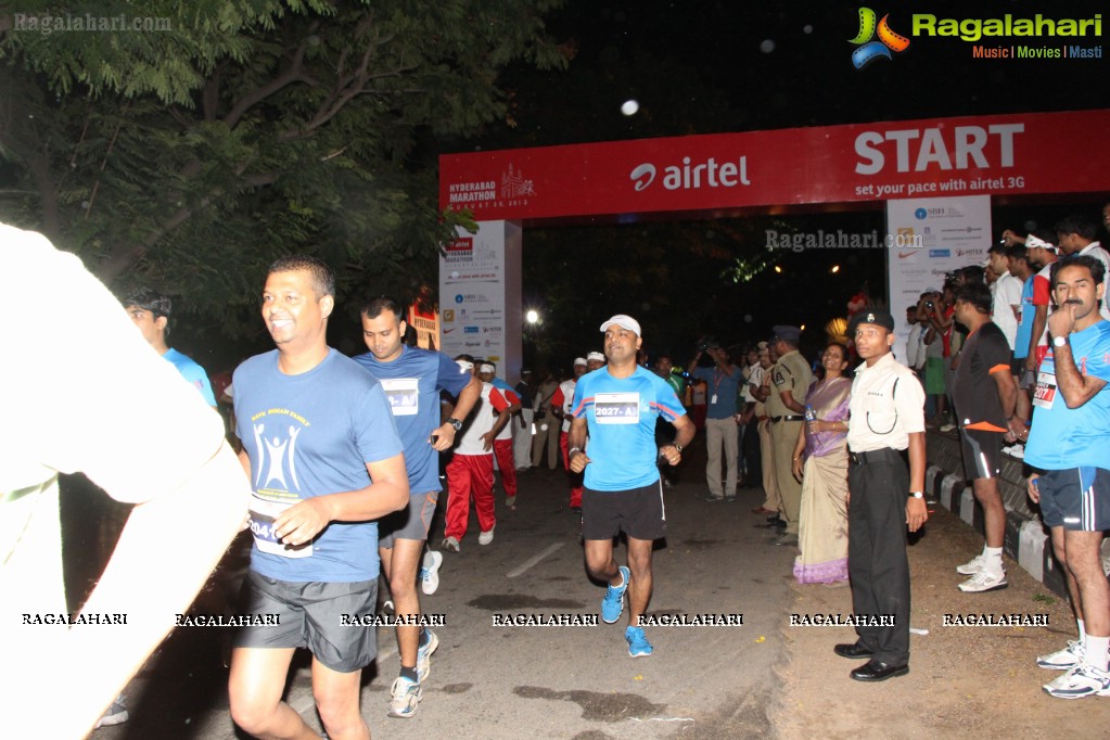 Airtel Hyderabad Marathon 2013