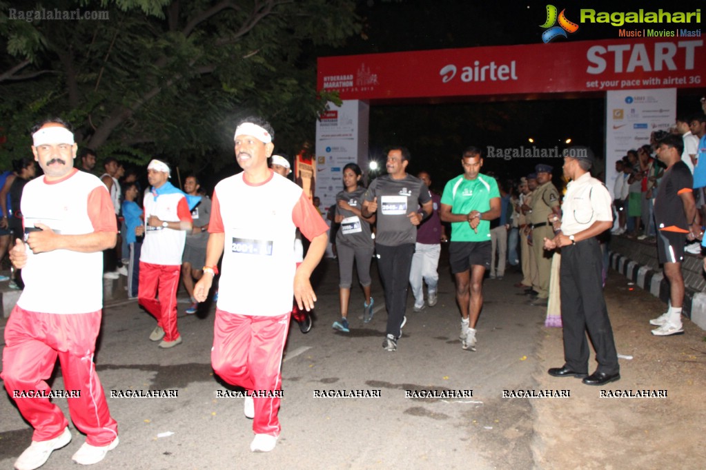 Airtel Hyderabad Marathon 2013