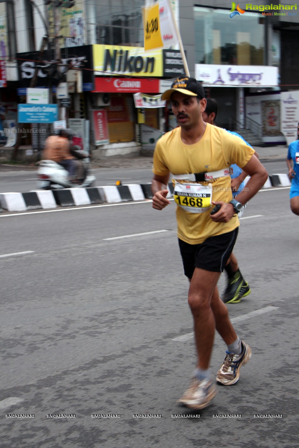 Airtel Hyderabad Marathon 2013