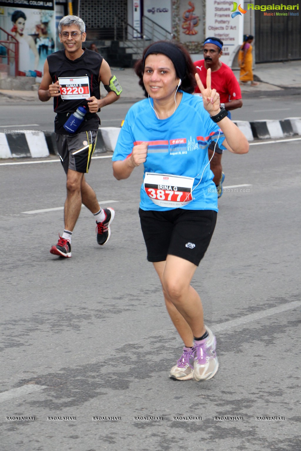 Airtel Hyderabad Marathon 2013