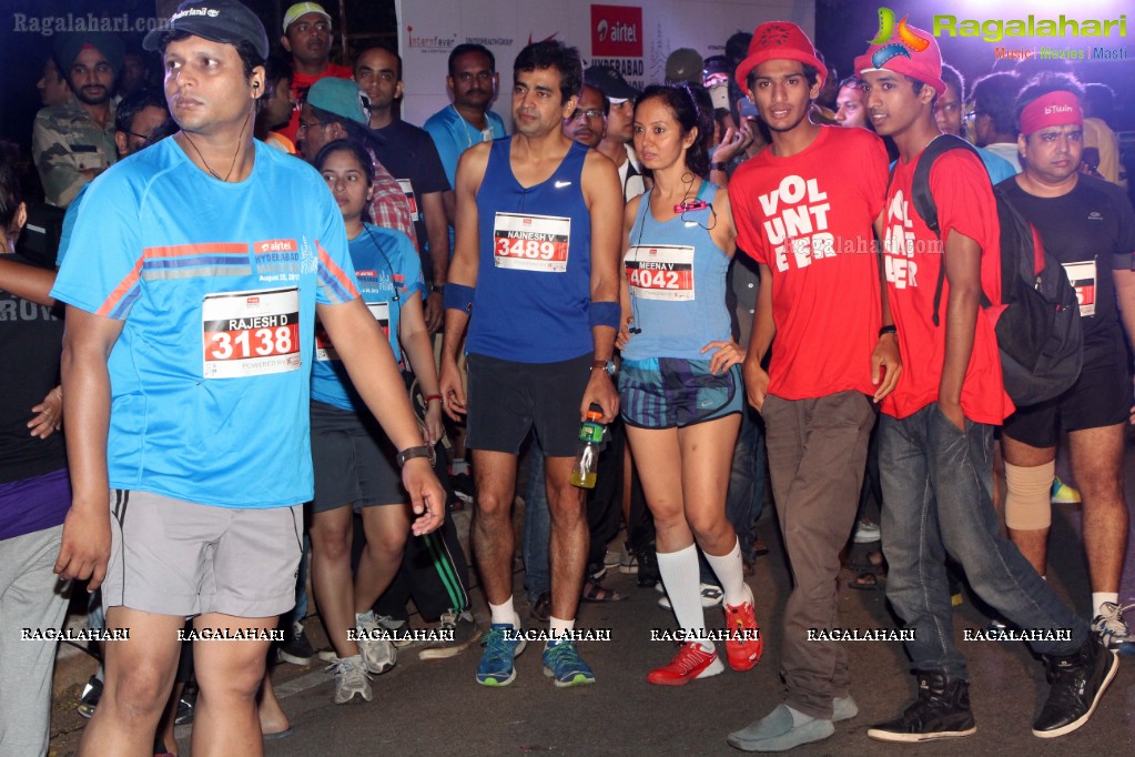 Airtel Hyderabad Marathon 2013