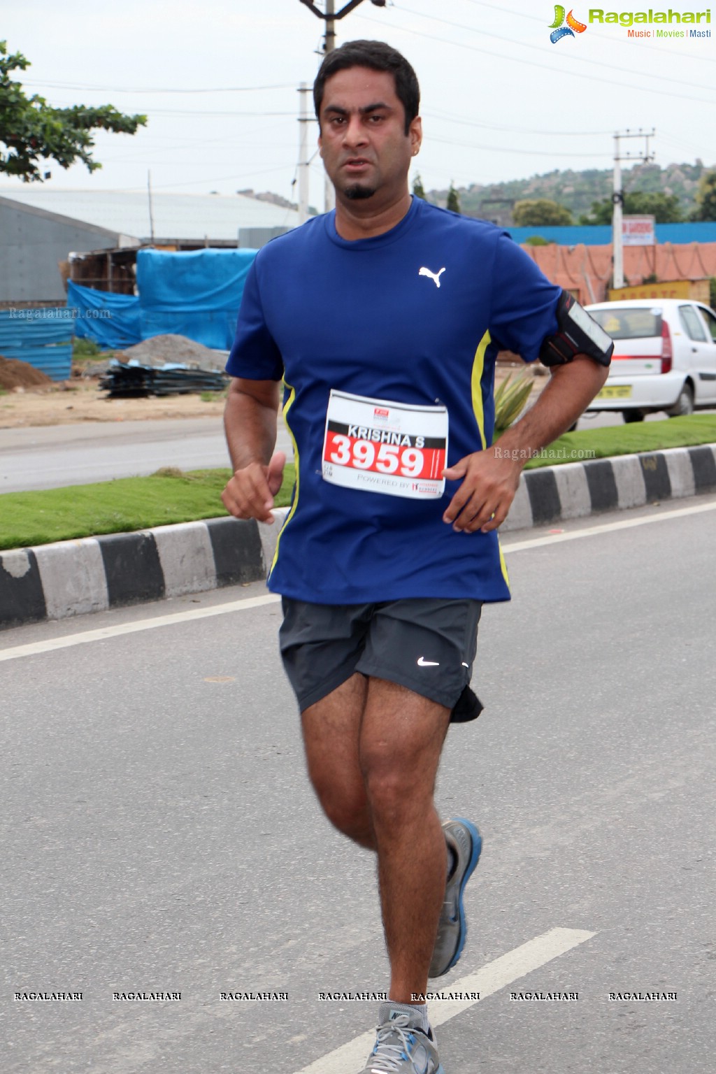 Airtel Hyderabad Marathon 2013