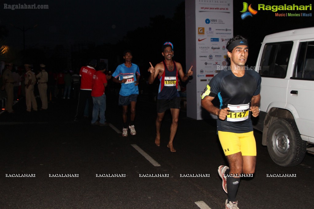 Airtel Hyderabad Marathon 2013