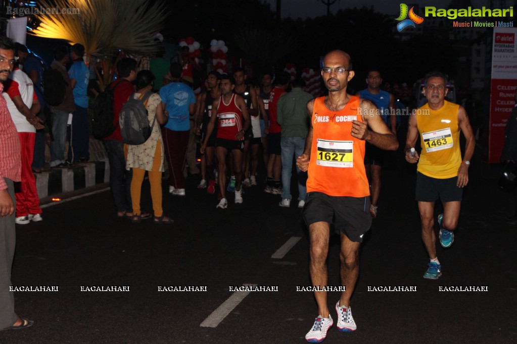 Airtel Hyderabad Marathon 2013