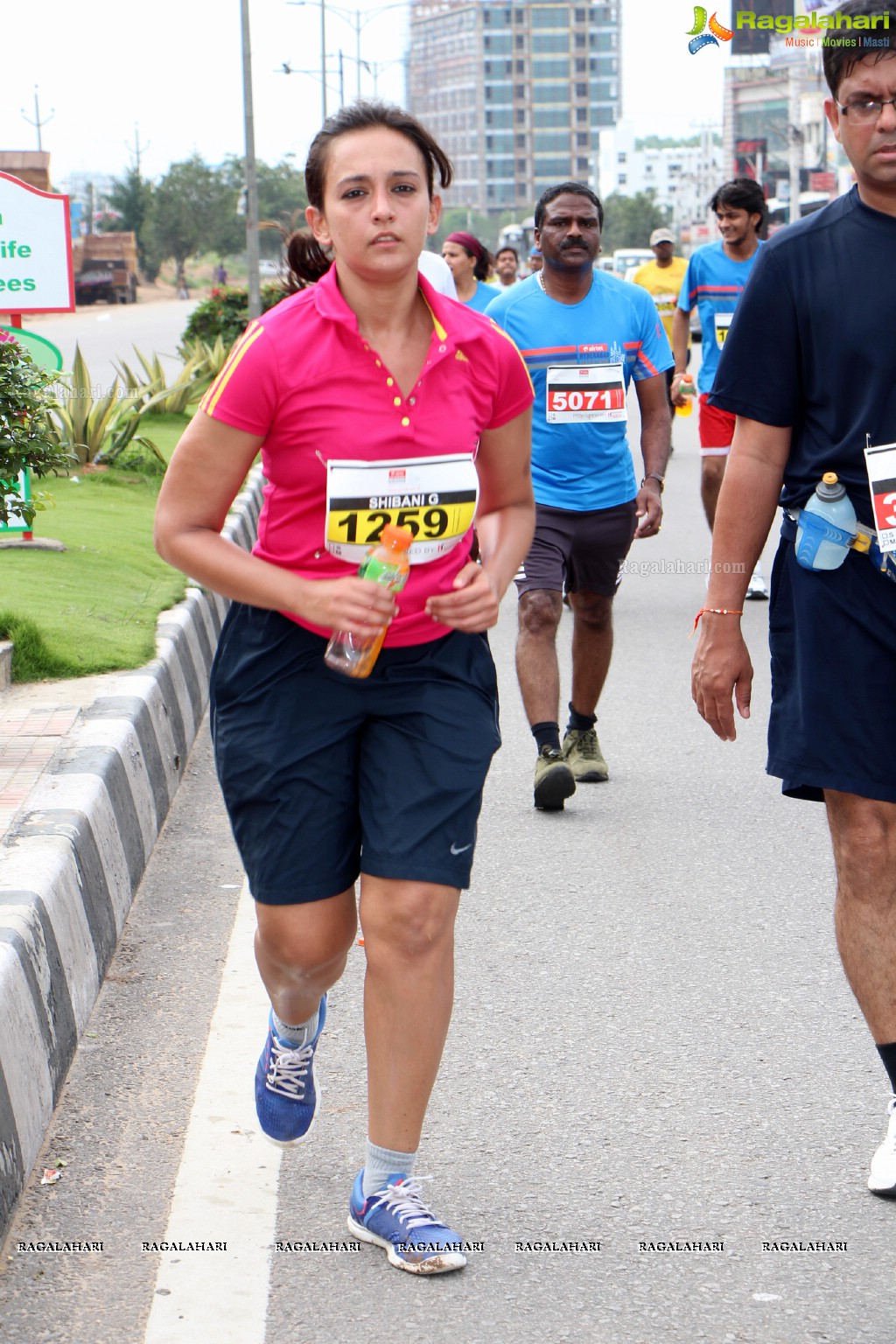 Airtel Hyderabad Marathon 2013