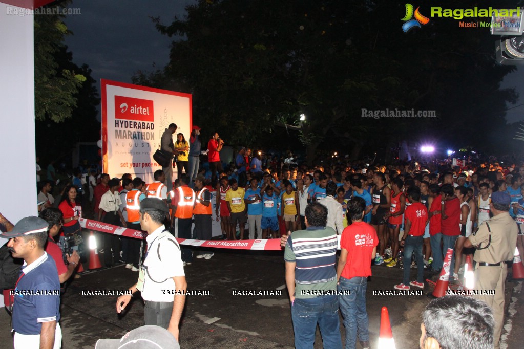 Airtel Hyderabad Marathon 2013