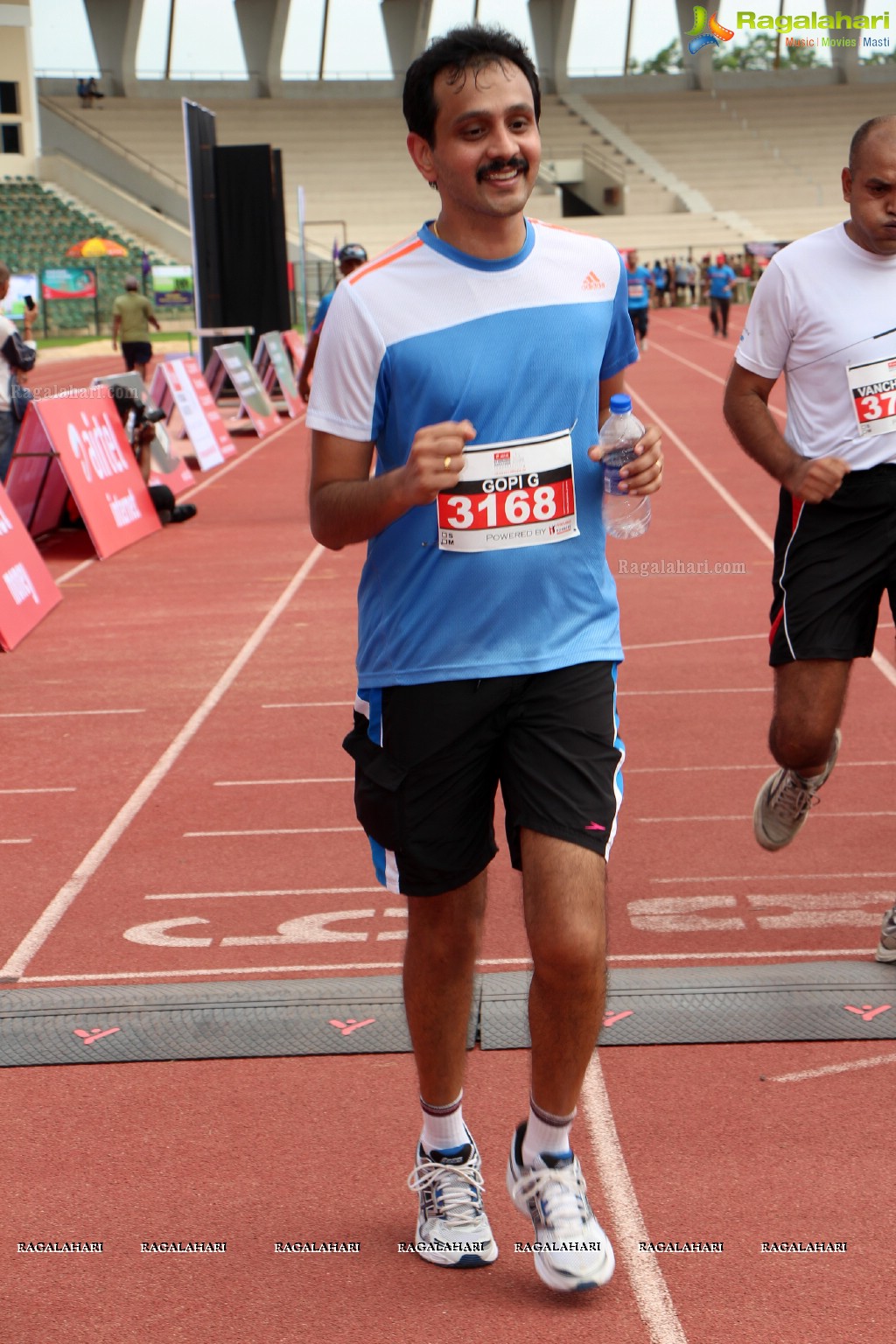 Airtel Hyderabad Marathon 2013