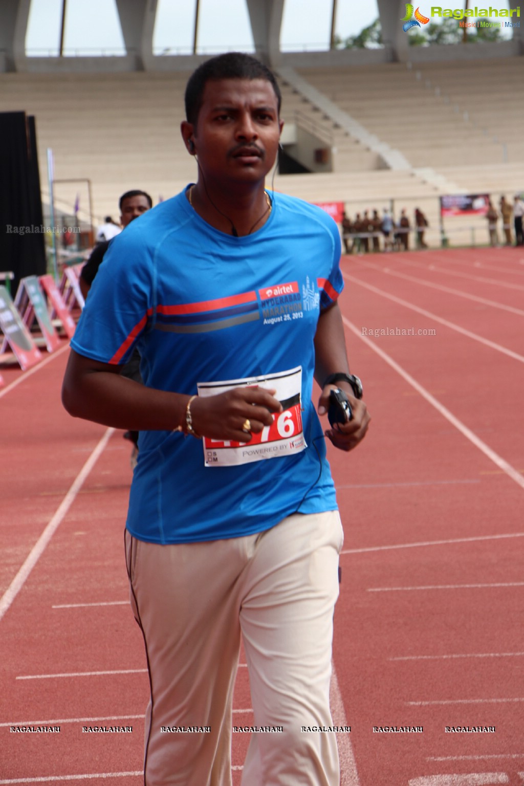 Airtel Hyderabad Marathon 2013