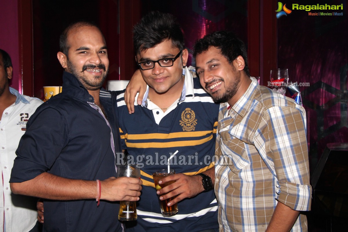Akki Jain Birthday Party at Kismet Pub, Hyderabad