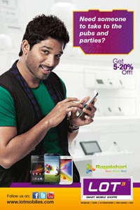 Allu Arjun Lot Mobile Posters