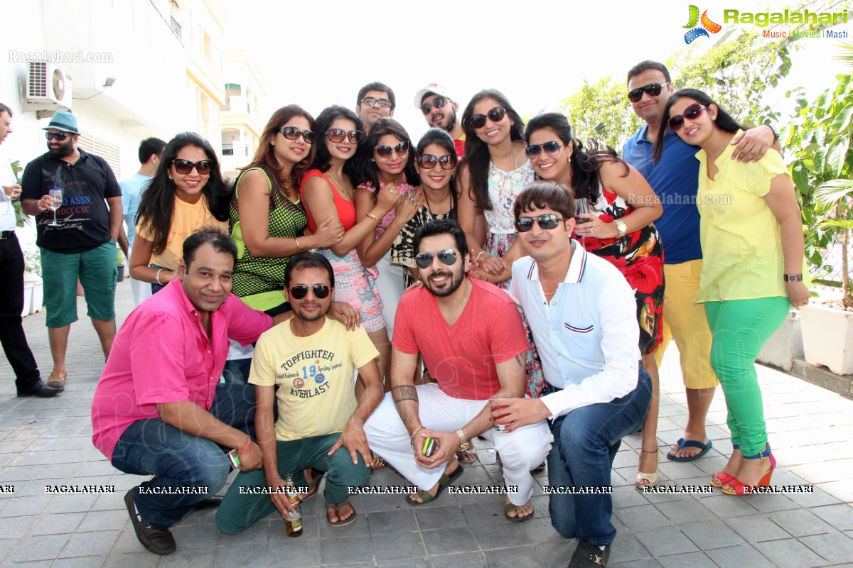 Aneet-Nainna & Ruchi-Chetan Sunday Brunch at Radisson Blu, Hyderabad