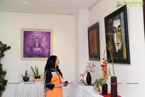 Anisha Tandon Solo Art Exhibition at State Art Gallery