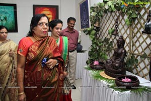 Anisha Tandon Solo Art Exhibition at State Art Gallery