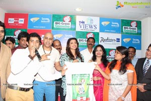 92.7 Big FM Big Green Ganesh - Paper Made Lord Ganesh Idol