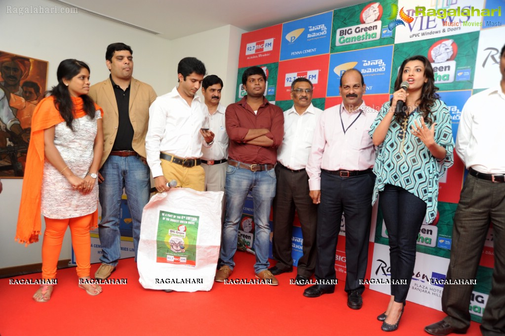 92.7 Big FM Hyderabad launches Big Green Ganesha 2013 at Radisson Blu Hotel, Hyderabad