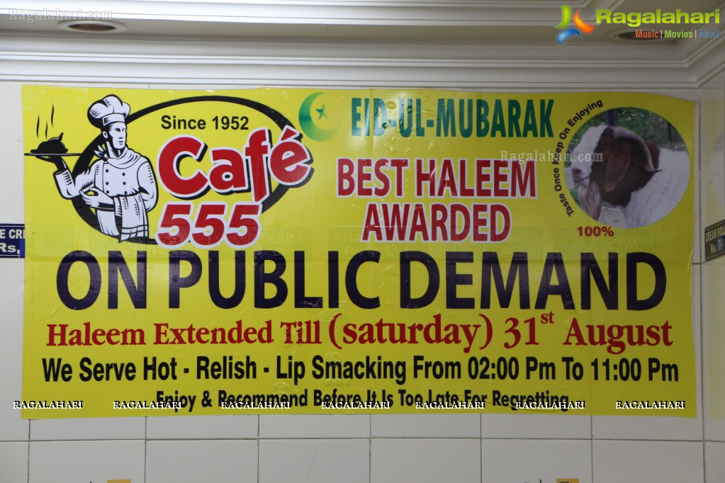 Cafe 555 special Haleem