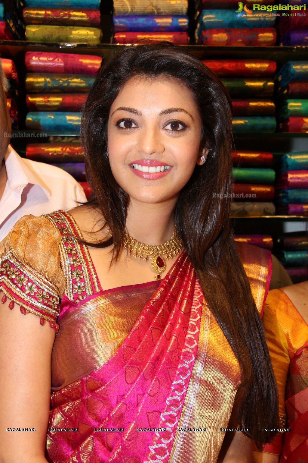 Kajal inaugurates Chennai Shopping Mall at AS Rao Nagar, Hyderabad