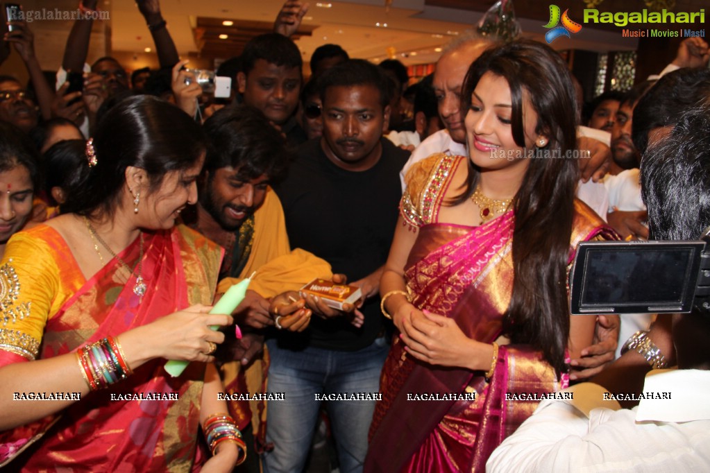 Kajal inaugurates Chennai Shopping Mall at AS Rao Nagar, Hyderabad