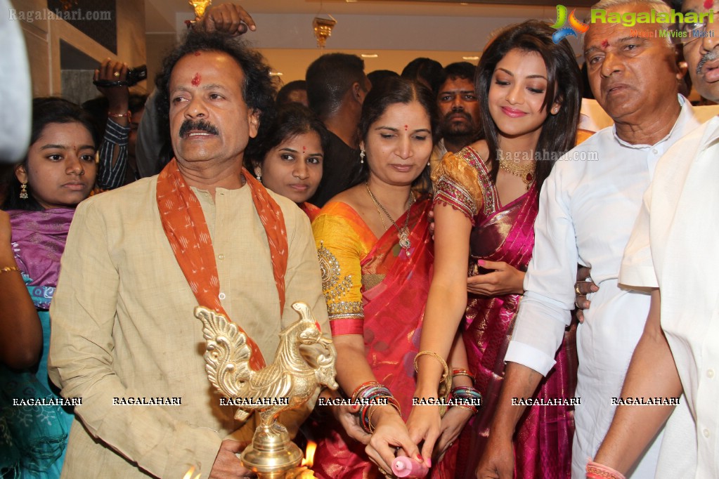 Kajal inaugurates Chennai Shopping Mall at AS Rao Nagar, Hyderabad