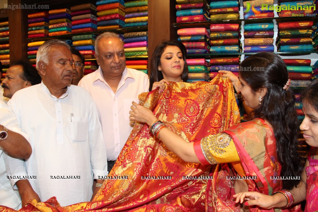 Kajal inaugurates Chennai Shopping Mall at AS Rao Nagar, Hyderabad