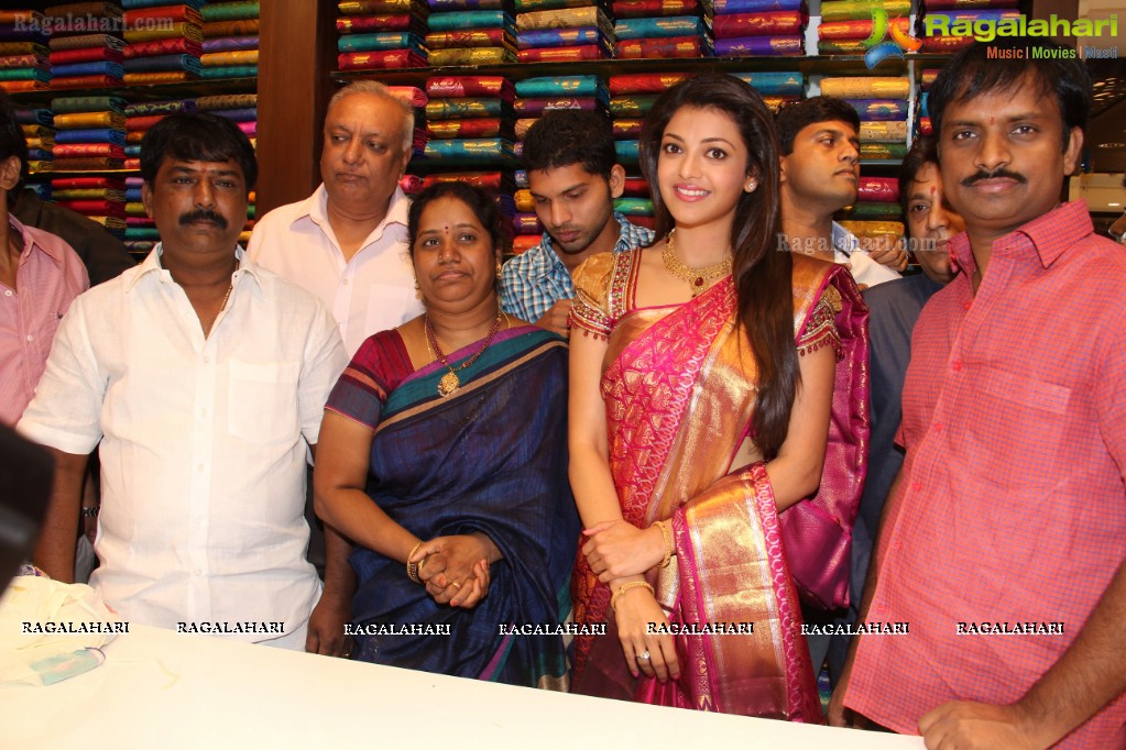 Kajal inaugurates Chennai Shopping Mall at AS Rao Nagar, Hyderabad