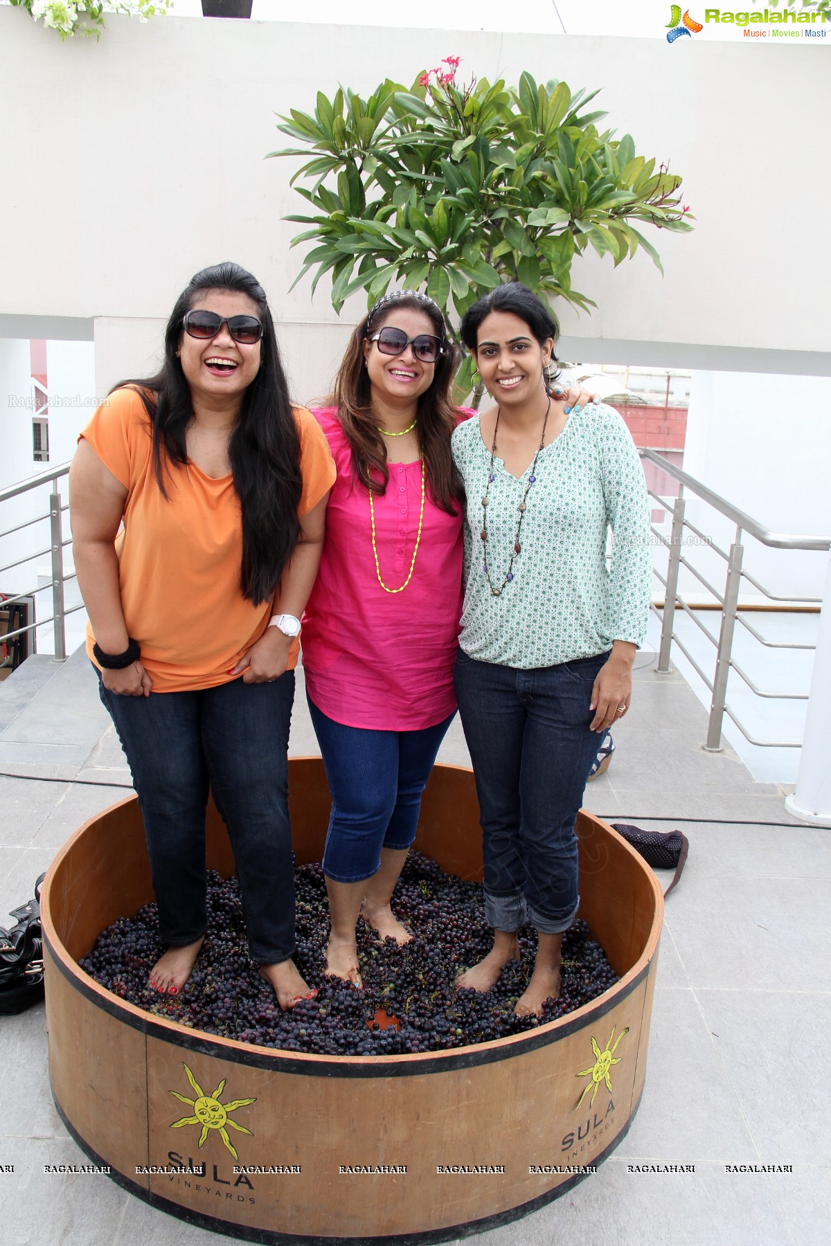 Grape Stomping and Foam Pool Bash by Sula Kishan at Hotel Marigold, Hyderabad