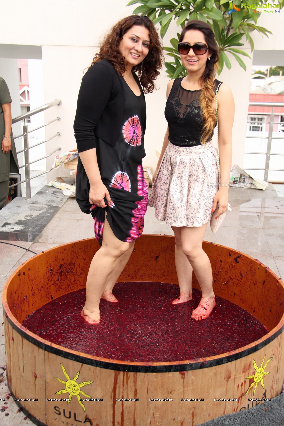 Grape Stomping and Foam Pool Bash by Sula Kishan at Hotel Marigold, Hyderabad