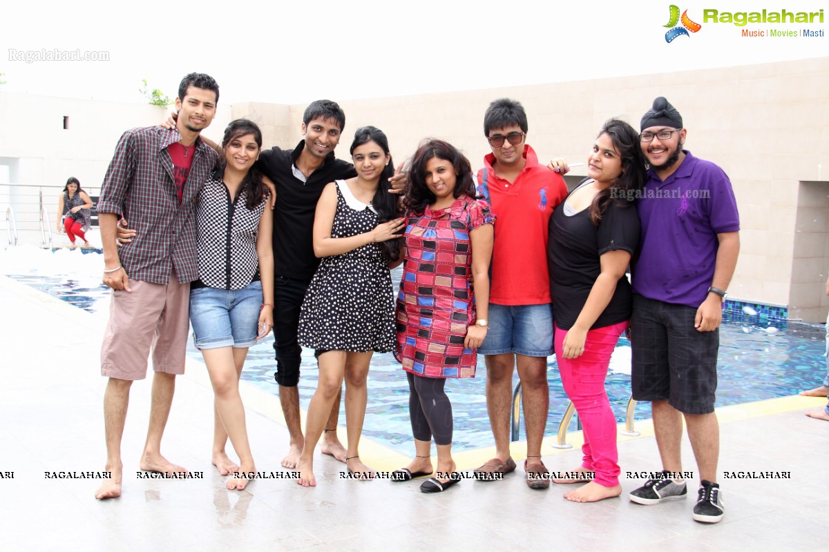 Grape Stomping and Foam Pool Bash by Sula Kishan at Hotel Marigold, Hyderabad