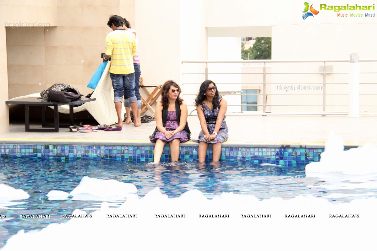 Grape Stomping and Foam Pool Bash by Sula Kishan at Hotel Marigold, Hyderabad