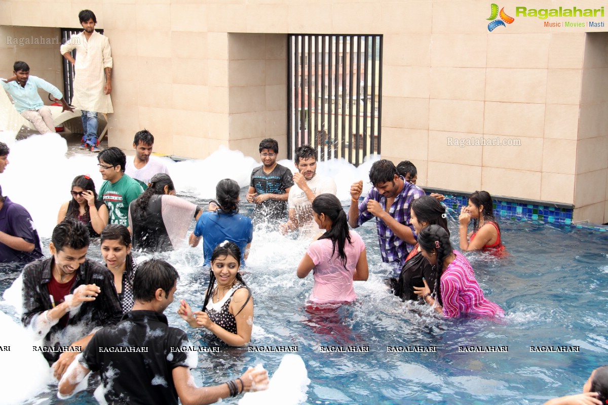 Grape Stomping and Foam Pool Bash by Sula Kishan at Hotel Marigold, Hyderabad