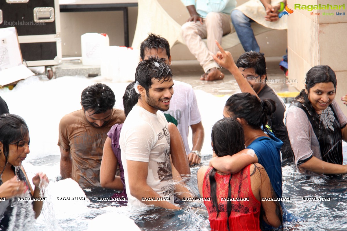 Grape Stomping and Foam Pool Bash by Sula Kishan at Hotel Marigold, Hyderabad