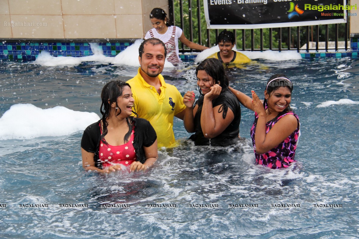 Grape Stomping and Foam Pool Bash by Sula Kishan at Hotel Marigold, Hyderabad