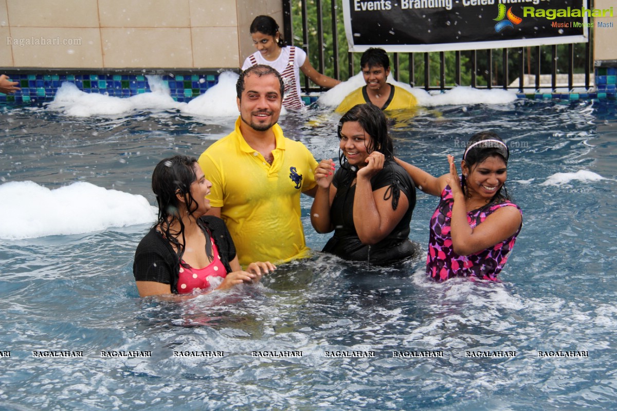 Grape Stomping and Foam Pool Bash by Sula Kishan at Hotel Marigold, Hyderabad