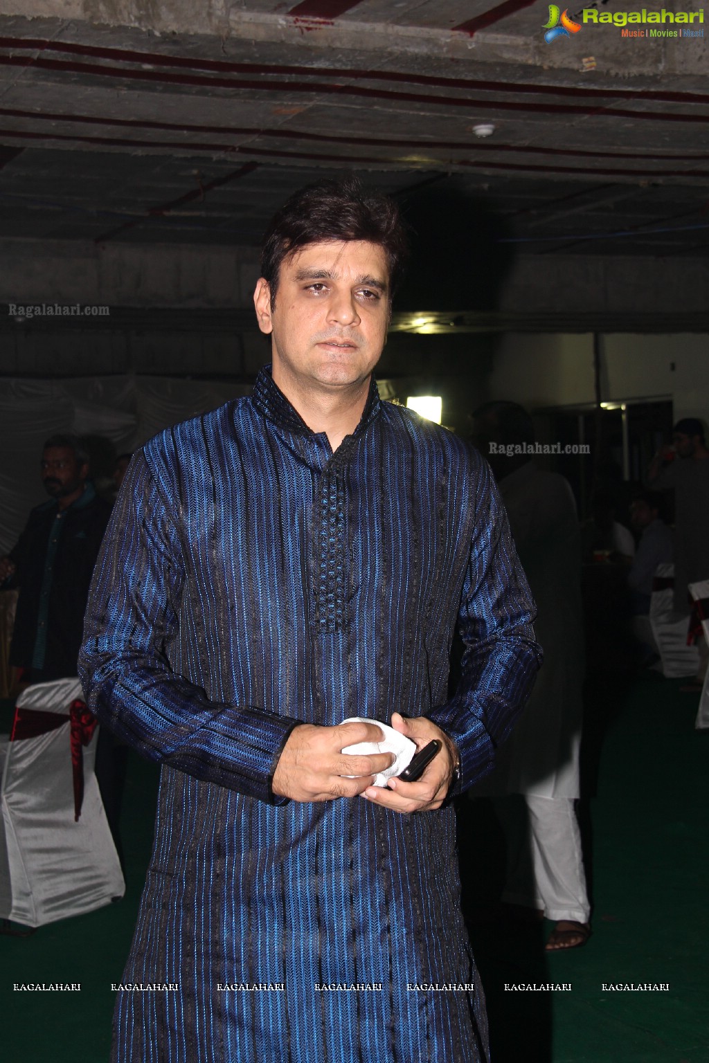 Iftar Party by Ali Akber Saberi and Malik Parvez at Amiso Plaza, Hyderabad