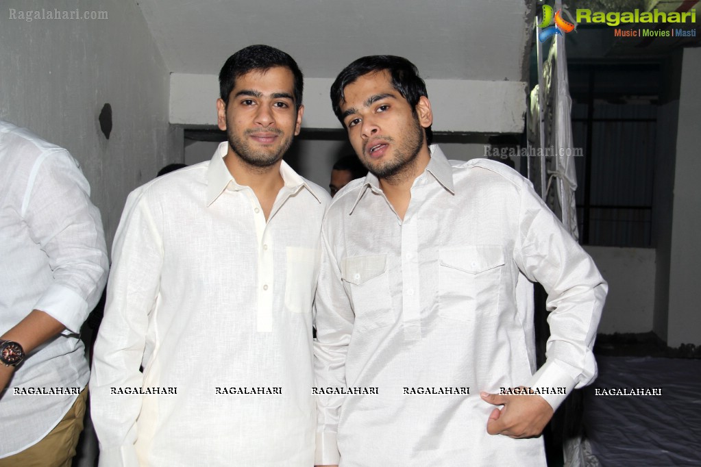 Iftar Party by Ali Akber Saberi and Malik Parvez at Amiso Plaza, Hyderabad