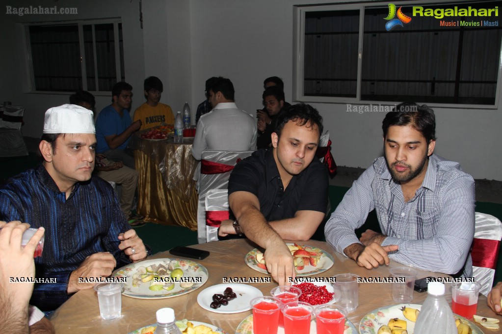 Iftar Party by Ali Akber Saberi and Malik Parvez at Amiso Plaza, Hyderabad