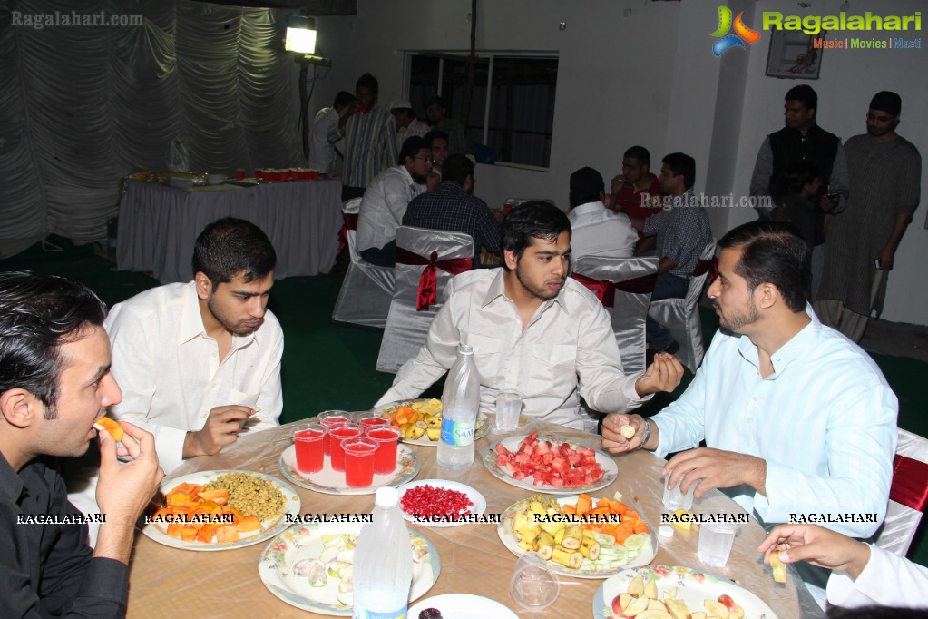 Iftar Party by Ali Akber Saberi and Malik Parvez at Amiso Plaza, Hyderabad