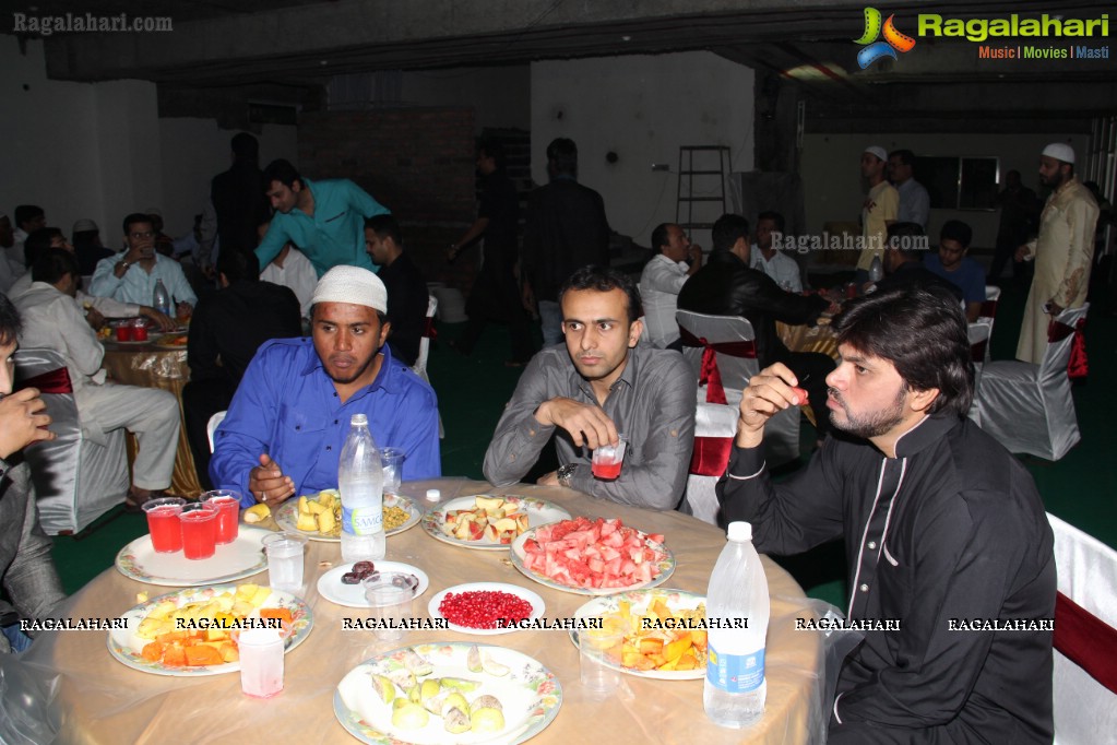 Iftar Party by Ali Akber Saberi and Malik Parvez at Amiso Plaza, Hyderabad